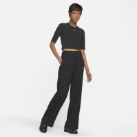 Pantalon Combat Nike High-Waisted Ribbed Jersey dama