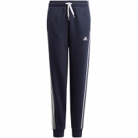 Pantalon Pantalon for adidas Essentials 3 Stripes navy blue GQ8898 copil