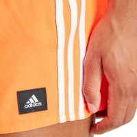 Pantaloni scur?i de baie Adidas 3-Stripes CLX portocaliu IS2053