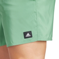 Pantaloni scur?i de inot adidas Solid CLX Short-Length pentru b?rba?i, verde IR6222