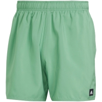 Pantaloni scur?i de inot adidas Solid CLX Short-Length pentru b?rba?i, verde IR6222