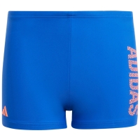 Pantaloni scur?i de inot copii adidas Logo Swim BXR, albastru-
IP22719 -]