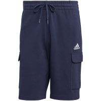 Pantalon scurt Combat adidas men's Essentials French Terry Cargo navy blue HA4339