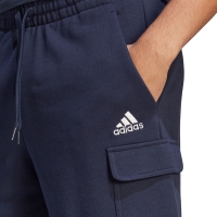 Pantalon scurt Combat adidas men's Essentials French Terry Cargo navy blue HA4339