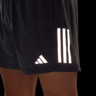 Pantalon scurt Combat adidas Own the Run Heather barbat