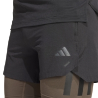 Pantalon scurt Combat adidas Power Workout Two-in-One barbat