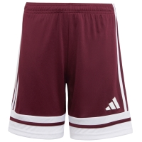 Pantalon scurt Combat adidas Squadra 25 burgundy for JC8665 copil