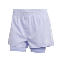 Pantalon scurt Combat adidas the Run 2-in-1 Running dama