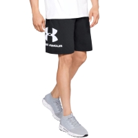 Pantalon scurt Combat Men's Under Armor Sportstyle Cotton Logo black 1329300-001 Under Armour