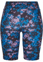 Pantalon scurt Combat High Waist Camo Tech Cycle dama Urban Classics