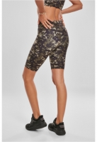 Pantalon scurt Combat High Waist Camo Tech Cycle dama Urban Classics