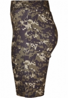 Pantalon scurt Combat High Waist Camo Tech Cycle dama Urban Classics