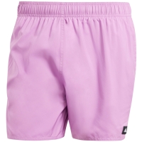 Pantalon inot Men's adidas Solid CLX Short-Length lilac IX7581