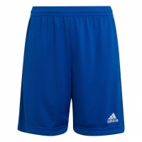 Spodenki dla dzieci adidas Entrada 22 niebieskie HG6291