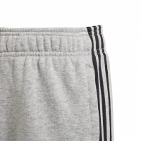 Pantalon scurt Combat for adidas Essentials 3 Stripes Knit Short gray DV1797 copil