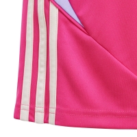 Pantalon scurt Combat for adidas Tiro 24 pink and white IT2423 copil