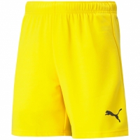 Spodenki dla dzieci Puma teamRISE Short Jr żółte 704943 07