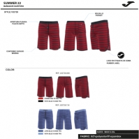 Pantalon scurt Combat Vibrancy Swim Red Joma