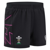 Pantalon scurt Combat Macron Welsh Rugby Union 2024 2025 copil