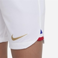 Pantalon scurt Combat Minge Fotbal Nike Fff 2022/23 Stadium Home Big Dri-Fit Soccer Short Unisex copil