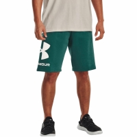 Pantalon scurt Combat Men's Under Armor Rival FLC Big Logo green 1357118 722 Under Armour