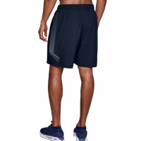 Pantalon scurt Combat Spodenki męskie Under Armour Woven Graphic granatowe 1309651 409