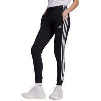 Bluza Pantalon 's adidas Essentials 3-Stripes black HZ5753 dama