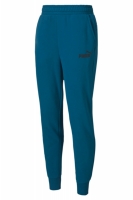 Pantaloni sport barbati puma ess logo fleece albastru