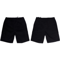 Studio Older Utility Woven Short Black baietel