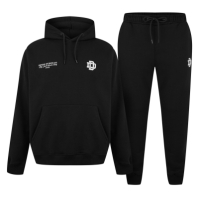 Hanorac DFND London Chrome and Joggers Set barbat