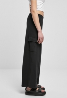 Pantalon Highwaist Wide Leg Cargo Terry dama Urban Classics