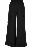 Pantalon Highwaist Wide Leg Cargo Terry dama Urban Classics