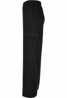 Pantalon Highwaist Wide Leg Cargo Terry dama Urban Classics