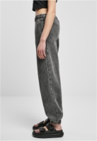 Pantalon High Waist Stone Washed Sweat dama Urban Classics