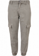 Pantalon Washed Cargo Twill Jogging baietel Urban Classics