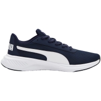 Pantofi alergare b?rba?i Puma Night Runner V2 bleumarin ?i alb 379257 03