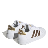 Pantofi cu siret adidas Grand Court Sustainable Lifestyle tenis gri alb ma