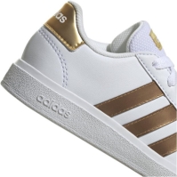 Pantofi cu siret adidas Grand Court Sustainable Lifestyle tenis gri alb ma