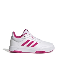 Pantofi cu siret adidas Tensaur Sport antrenament pentru Copii gri alb team real magent