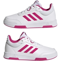 Pantofi cu siret adidas Tensaur Sport antrenament pentru Copii gri alb team real magent