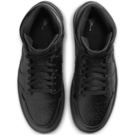 Pantofi nike air jordan mid 1 negru