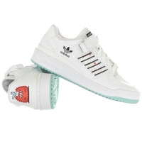 Pantofi sport adidas forum low alb