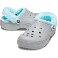 Crocs Baya Lined Fuzz-strap Clog dama