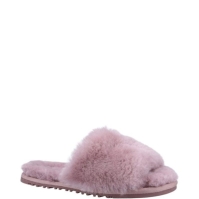 Papuci de Casa Cotswold Westfield Sheepskin Mule roz