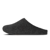 Papuci de Casa Fitflop Shove Felt negru