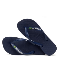 Havaianas Brasil Logo Flip Flops