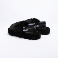 SikSilk Fluffy Sliders dama