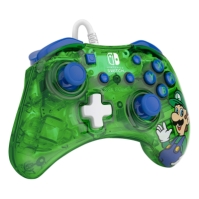 PDP Rock Candy Switch Wired Controller: Luigi Lime