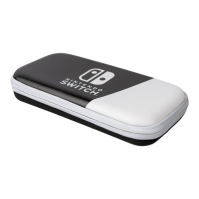 PDP Switch Slim Deluxe Travel Case: Black & White