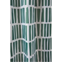 Homelife Silhoutte Stripe Shower Curtain